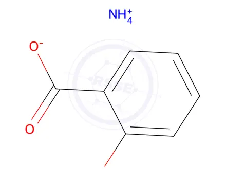 Chemical structure of Ammonium Salicylate