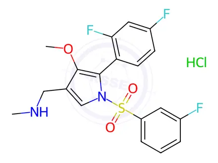 Chemical structure of Fexuprazan HCl