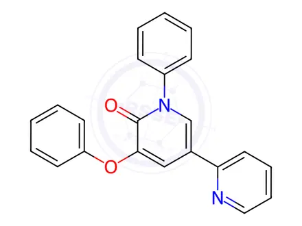 Chemical structure of Perampanel Impurity 109