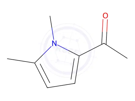 Chemical structure of Ethanone, 1-(1,5-dimethyl-1H-pyrrol-2-yl)-(9CI)