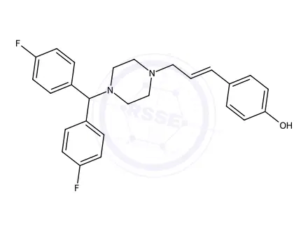 Chemical structure of Flunarizine Impurity 7