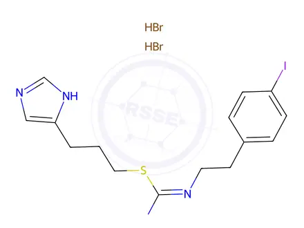 Chemical structure of Iodophenpropit Dihydrobromide