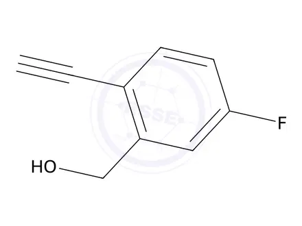 Chemical structure of (2-Ethynyl-5-fluorophenyl)methanol
