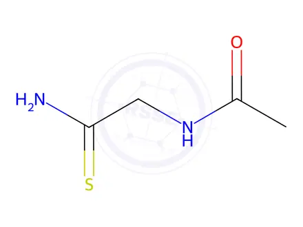 Chemical structure of N-(carbamothioylmethyl)acetamide