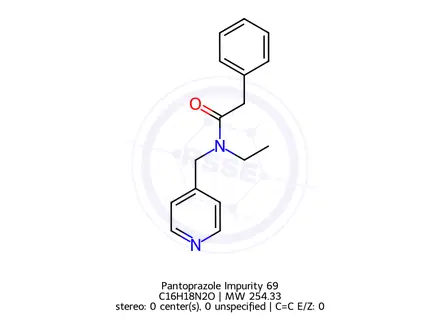 Chemical structure of Pantoprazole Impurity 87