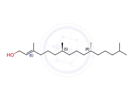 Chemical structure of Phytol Impurity 13