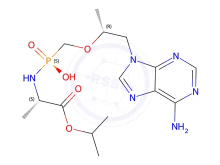 Chemical structure of Tenofovir Alafenamide Impurity 27
