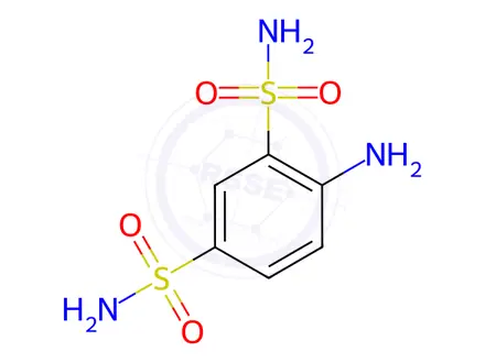 Chemical structure of Diazoxide Impurity 32