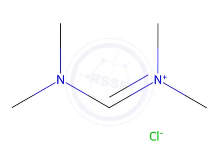 Chemical structure of (Dimethylaminomethylene)Dimethylammonium Chloride