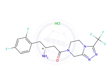 Chemical structure of Sitagliptin Impurity 176 HCl
