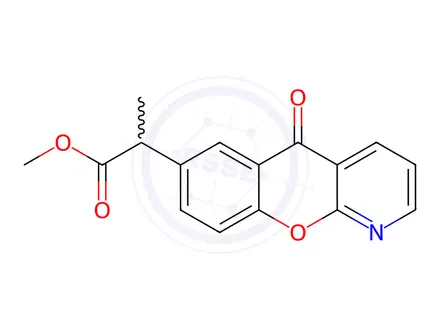 Chemical structure of Pranoprofen Impurity 105