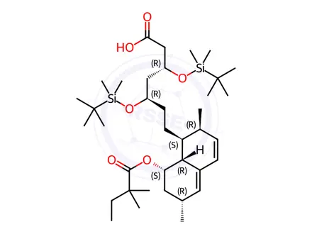 Chemical structure of Simvastatin Impurity 42