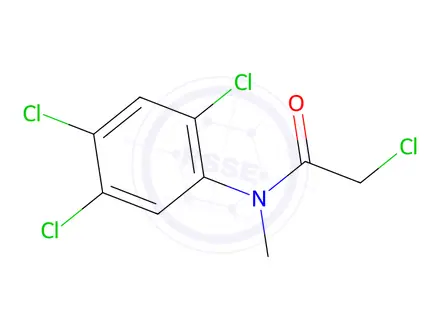 Chemical structure of N-Methyl-2,2',4',5'-tetrachloroacetanilide