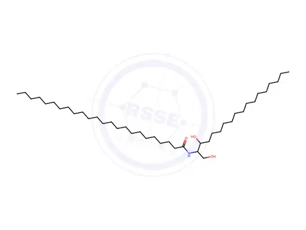 Chemical structure of N-lignoceroyl-dl-dihydrosphingosine