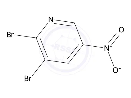 Chemical structure of 2,3-Dibromo-5-nitropyridine