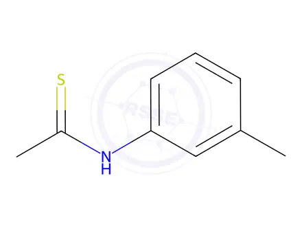 Chemical structure of N-(m-Tolyl)ethanethioamide