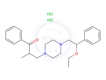 Chemical structure of Eprazinone dihydrochloride