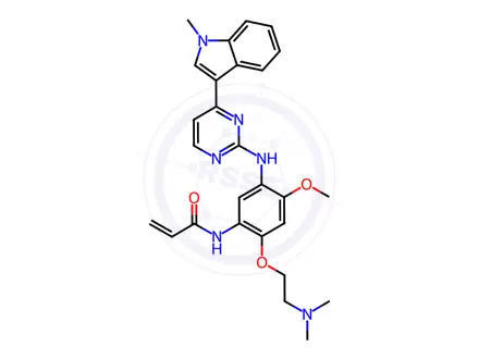 Chemical structure of Rezivertinib