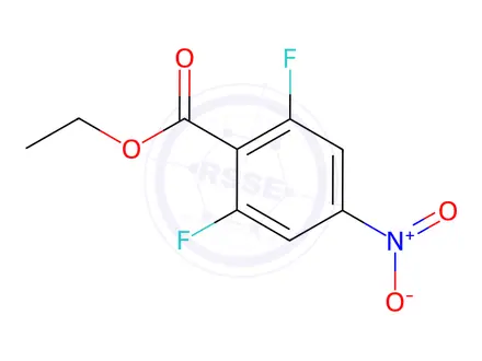 Chemical structure of Ethyl 2,6-difluoro-4-nitrobenzoate