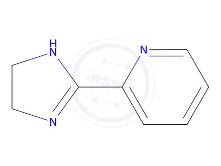 Chemical structure of 2-(4,5-Dihydro-1h-imidazol-2-yl)pyridine