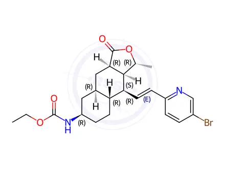 Chemical structure of Vorapaxar Impurity 6