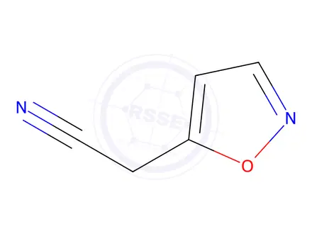 Chemical structure of 5-Isoxazoleacetonitrile