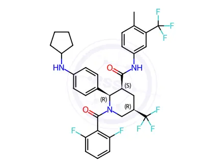 Chemical structure of Izicopan