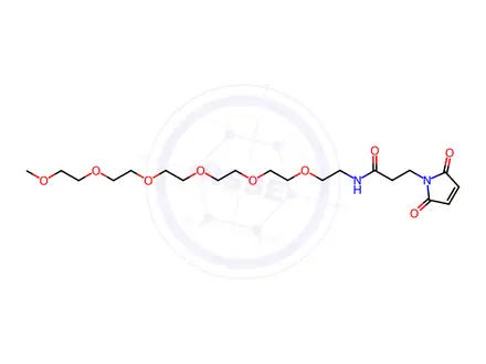 Chemical structure of mPEG6-Mal