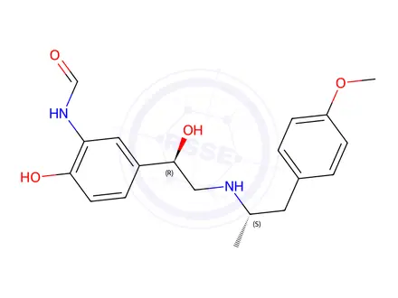 Chemical structure of Formoterol EP Impurity I (R,S-Isomer)