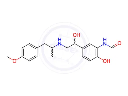 Chemical structure of Formoterol