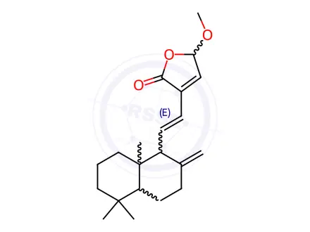 Chemical structure of 15-Methoxychinensine A