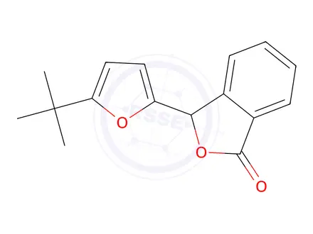 Chemical structure of 3-(5-(tert-Butyl)furan-2-yl)isobenzofuran-1(3H)-one