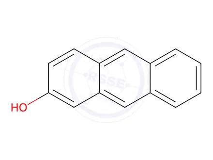 Chemical structure of 2-Anthracenol