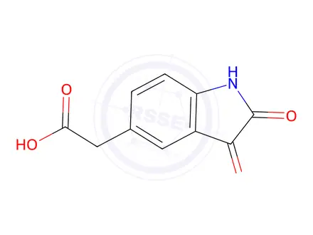 Chemical structure of 2-(2,3-Dioxoindolin-5-yl)acetic acid