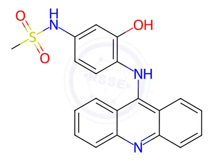 Chemical structure of Amsacrine Hydrochloride Impurity 26