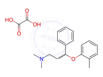 Chemical structure of rac N-Methyl Atomoxetine Oxalate