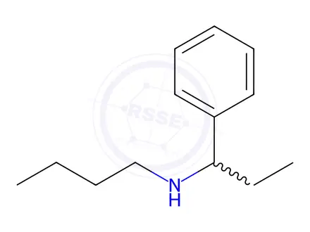 Chemical structure of N-(1-Phenylpropyl)butan-1-amine
