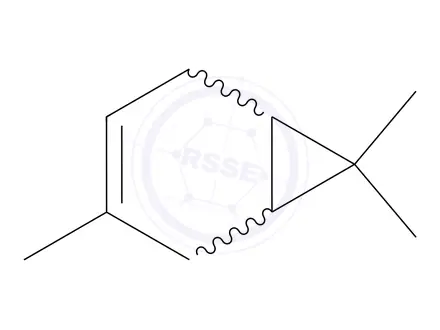 Chemical structure of 3-Carene