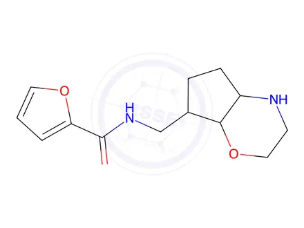 Chemical structure of N-((Octahydrocyclopenta[b][1,4]oxazin-7-yl)methyl)furan-2-carboxamide