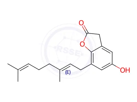 Chemical structure of Lettowienolide