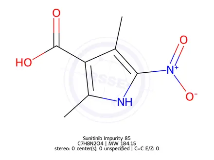 Chemical structure of Sunitinib Impurity 85