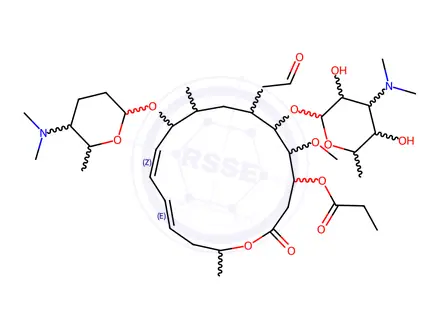 Chemical structure of Spiramycin Impurity 8 (Spiramycin EP Impurity H)(Neospiramycin III)