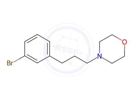 Chemical structure of 4-(3-(3-Bromophenyl)propyl)morpholine