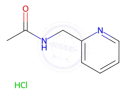 Chemical structure of N-(Pyridin-2-ylmethyl)acetamide Hydrochloride