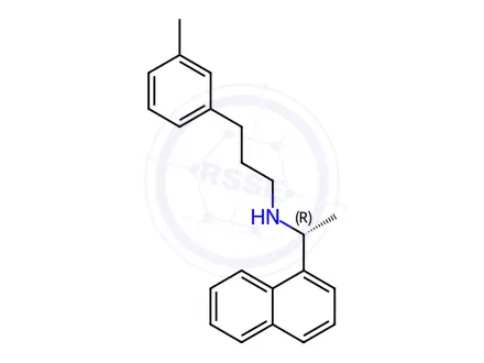 Chemical structure of Cinacalcet Impurity E