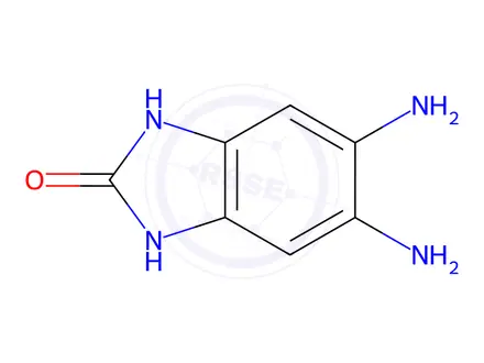 Chemical structure of 5,6-Diamino-2-hydroxybenzimidazole Dihydrochloride