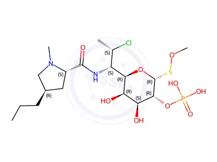 Chemical structure of Clindamycin Phosphate Impurity 13