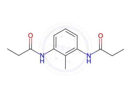 Chemical structure of n,n'-(2-Methyl-1,3-phenylene)dipropionamide