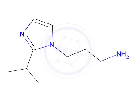 Chemical structure of 3-(2-Isopropyl-1H-imidazol-1-yl)propan-1-amine