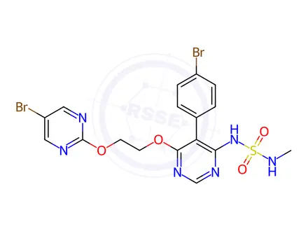 Chemical structure of N-Despropyl-N-Methyl Macitentan